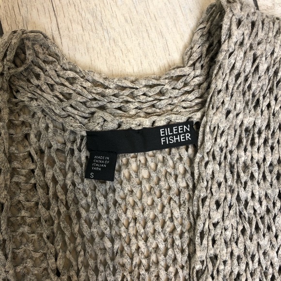 Eileen Fisher Open Front Vest - Picture 3 of 11